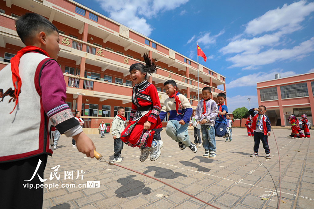 云南陆良：活力课间