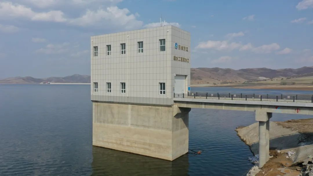 引绰济辽工程取水口。水利部供图