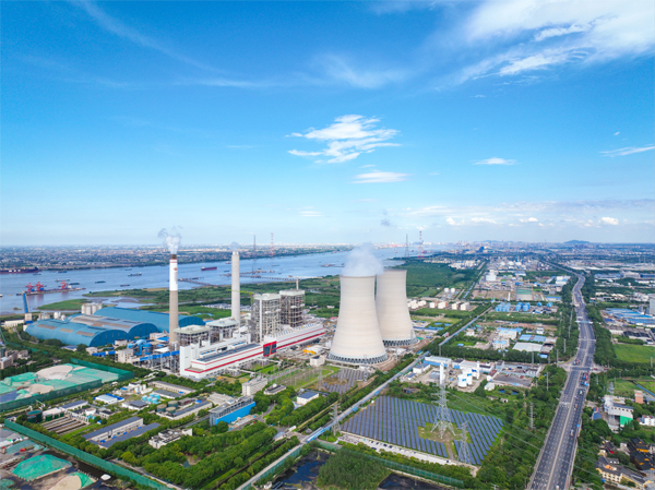 江苏常州公司二期扩建工程3号煤电机组厂房。受访者供图