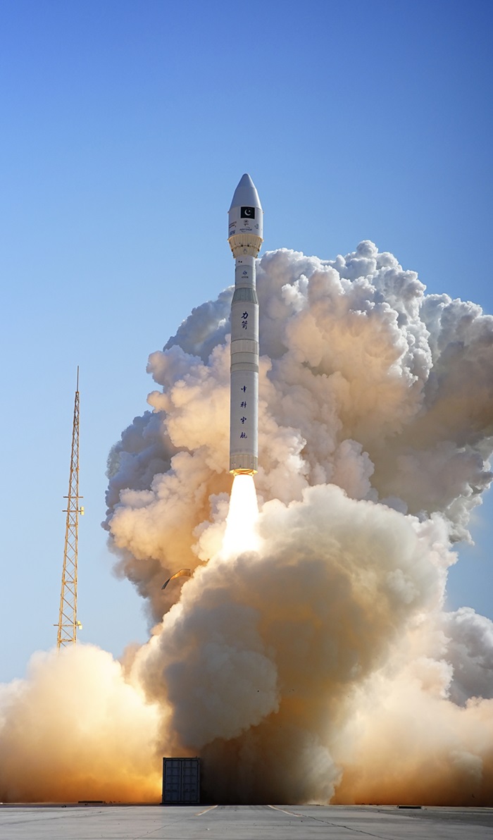 力箭一号遥八运载火箭发射成功。 中科宇航供图