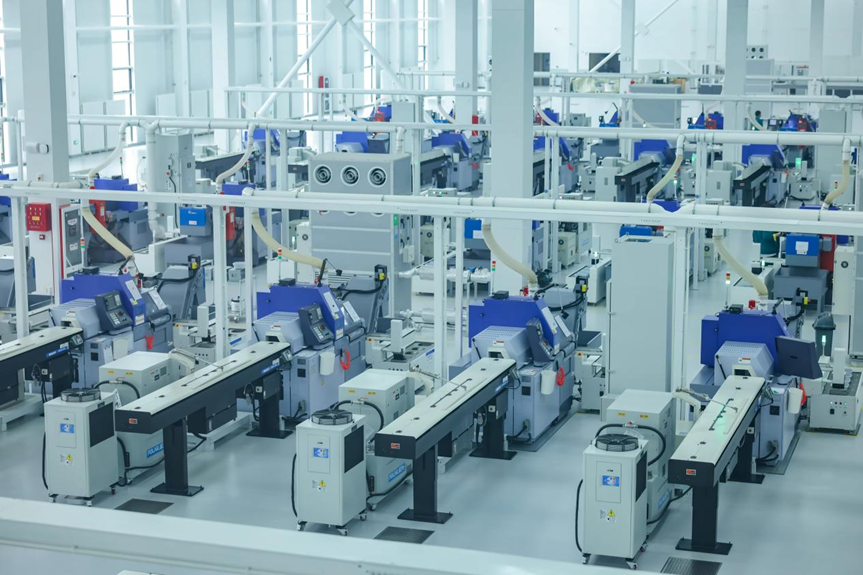 砀山迈瑞科技产业园智能化生产车间。