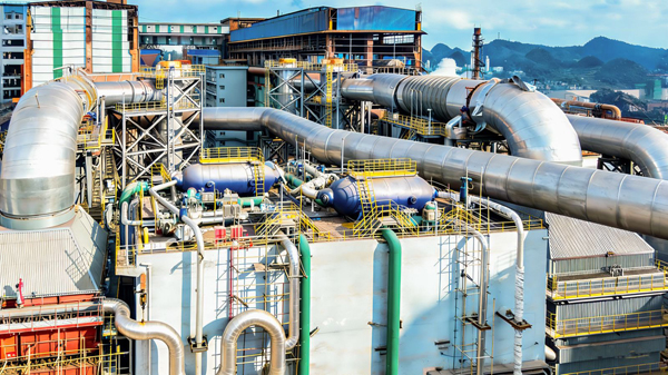 全球首台商用超临界二氧化碳发电机组厂房外景。受访者供图