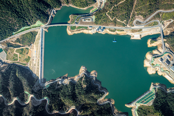 浙江天台抽水蓄能电站下水库。受访者供图