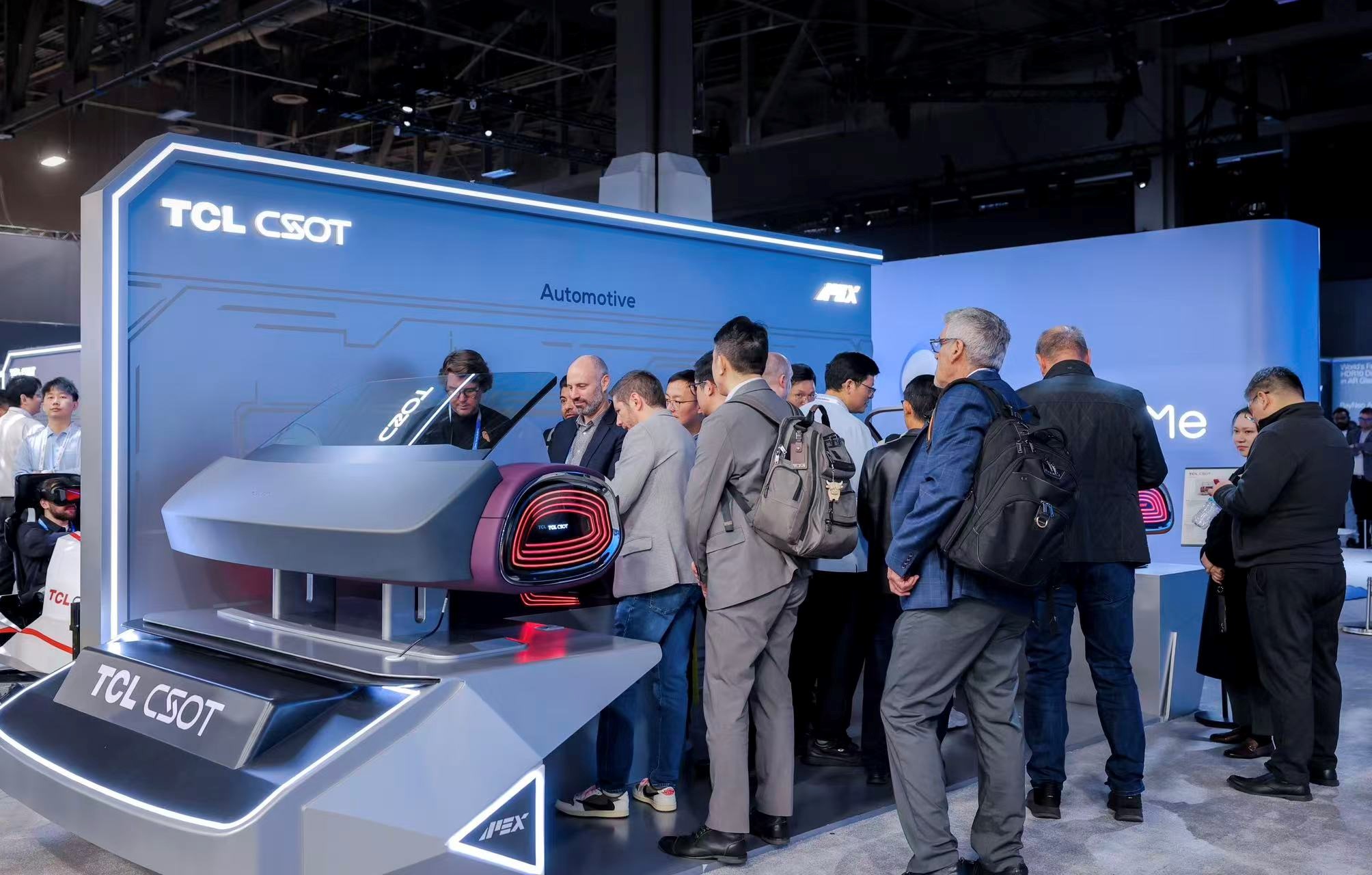 TCL展台。(受访者供图)