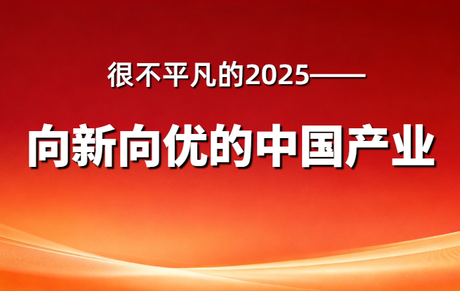 很不平凡的2025——向新向优的中国产业