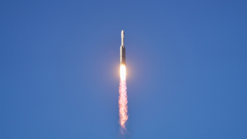 力箭二号运载火箭首飞成功。中科宇航供图