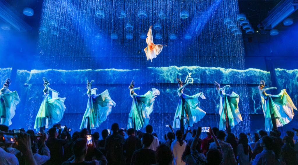 《寻迹洛神赋》演出场景。受访者供图