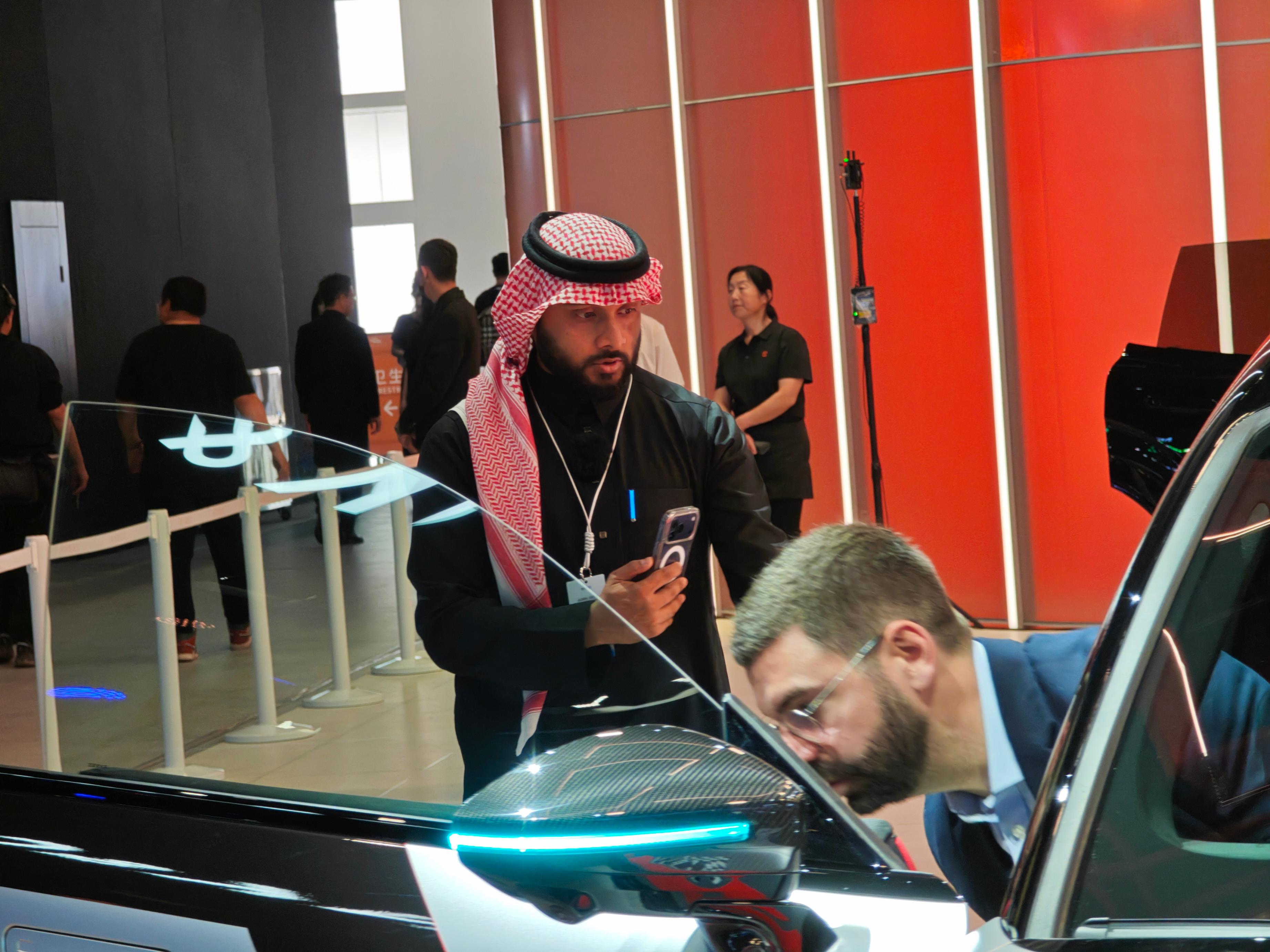 2026北京车展更趋“国际范儿”。人民网记者 王天乐摄