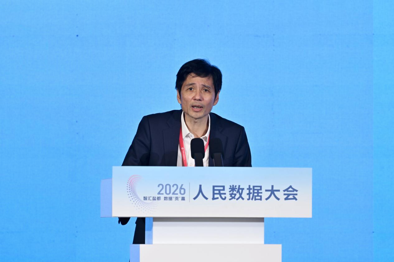 深圳市恒天吉科技技术发展有限公司（建筑港）董事长肖汉宇。人民网记者 翁奇羽摄