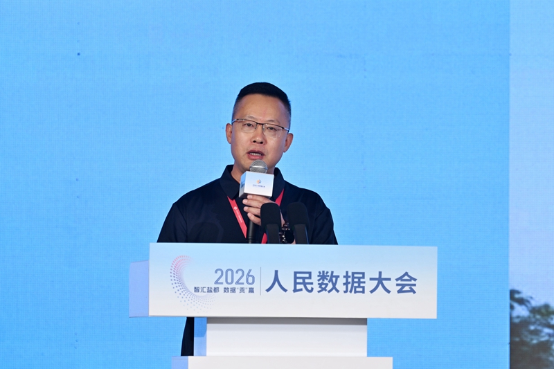 同福集团股份有限公司副总裁侯会斌。人民网记者 翁奇羽摄