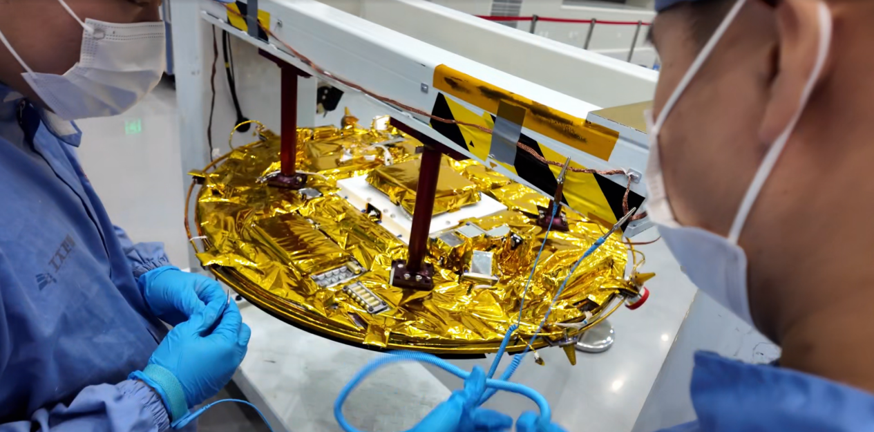“许愿星”载荷随开运二号成功发射。受访者供图