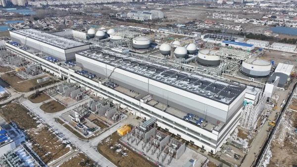 国信苏盐淮安盐穴压缩空气储能示范项目。图片来源：江苏省生态环境厅