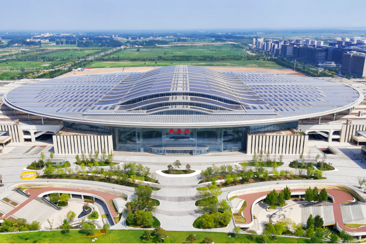 雄安站。国铁集团供图
